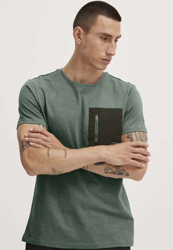PRFrode - Basic T-shirt - duck green