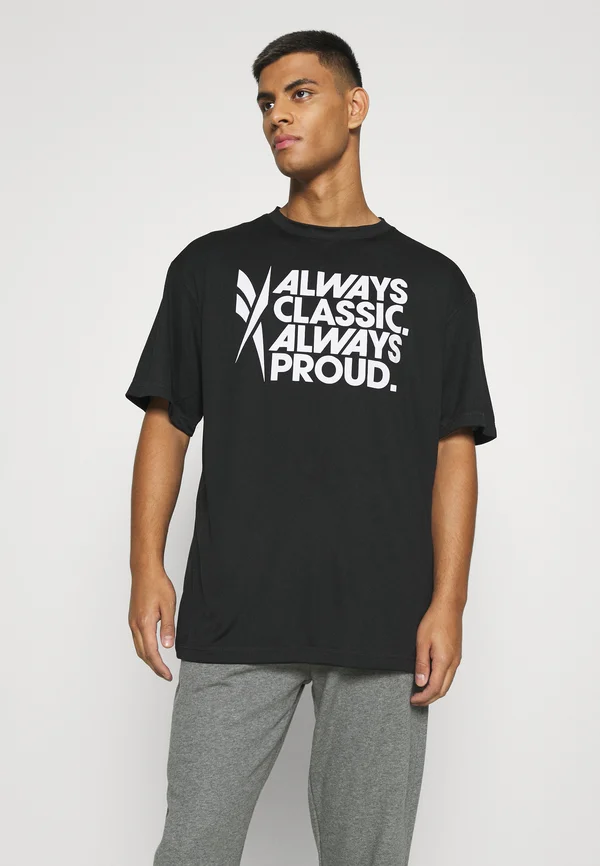 PRIDE TEE UNISEX - Print T-shirt - black