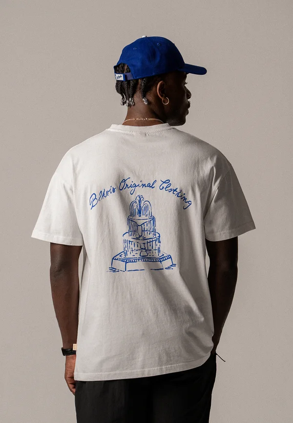 PRIMAVERA TEE UNISEX - Print T-shirt - white