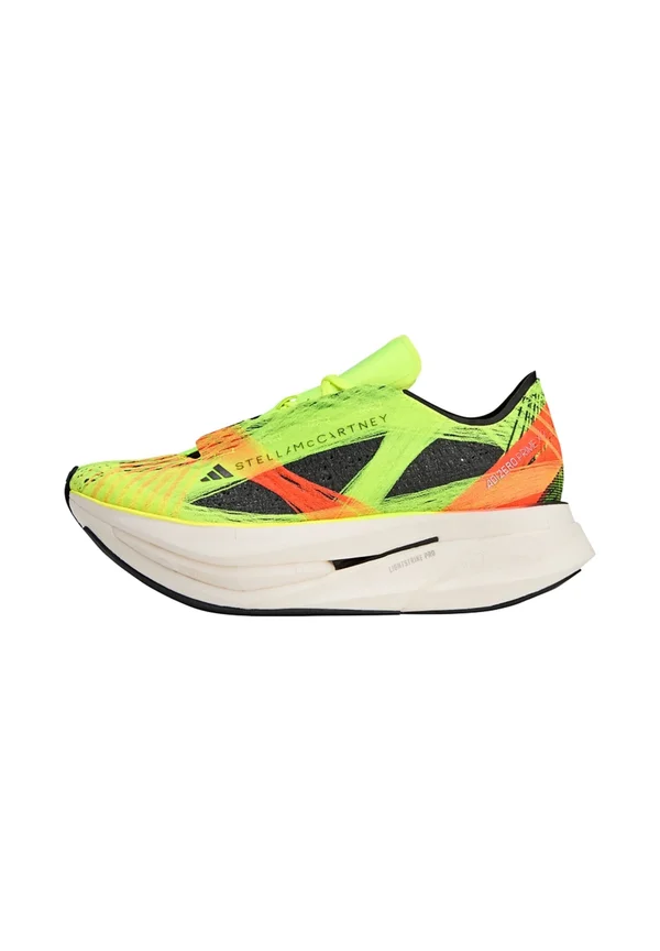 PRIME STRUNG - Road running shoes - lucid lemon /core black /cloud white