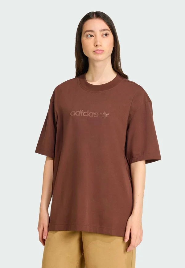Print T-shirt - auburn