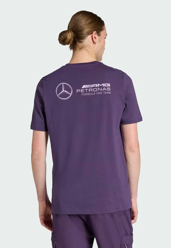 Print T-shirt - aurora plum