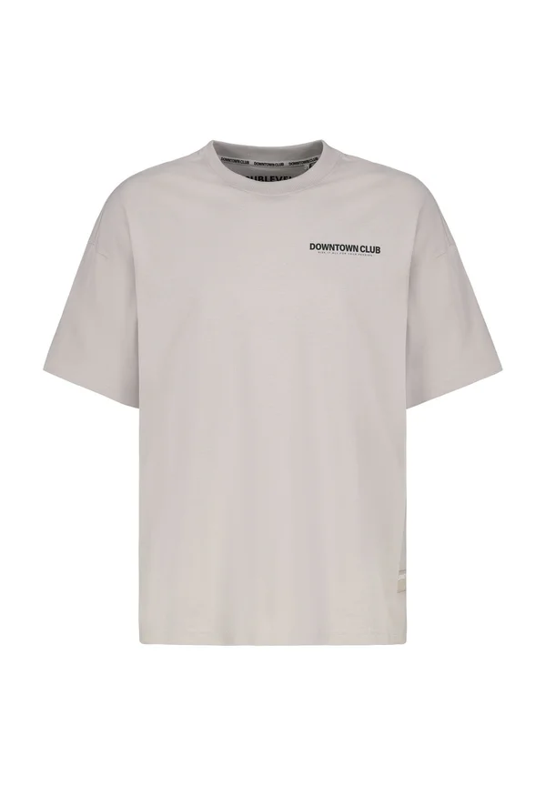 Print T-shirt - beige