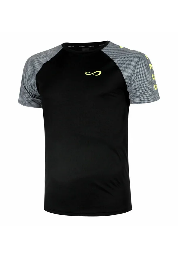 Print T-shirt - black aphex