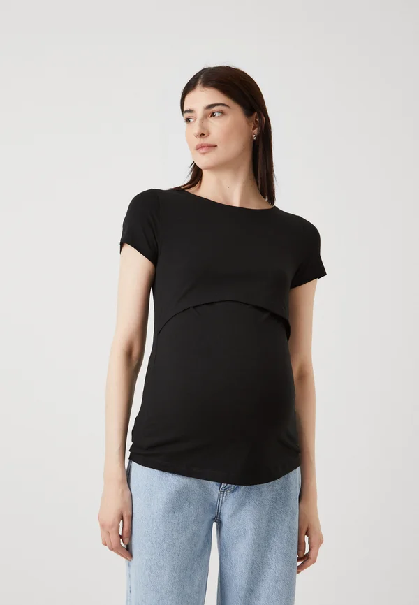 Print T-shirt - black