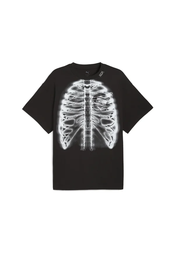 Print T-shirt - black