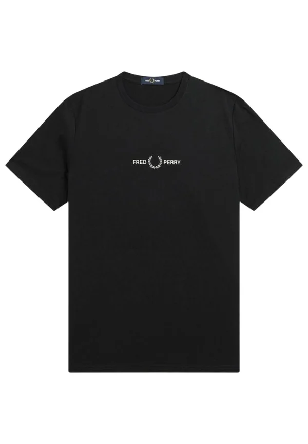 Print T-shirt - black