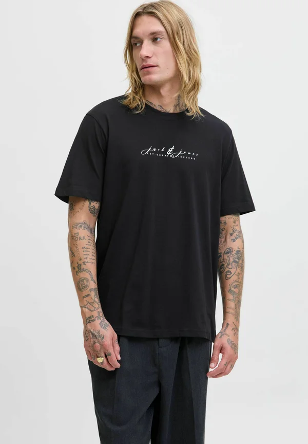 Print T-shirt - black