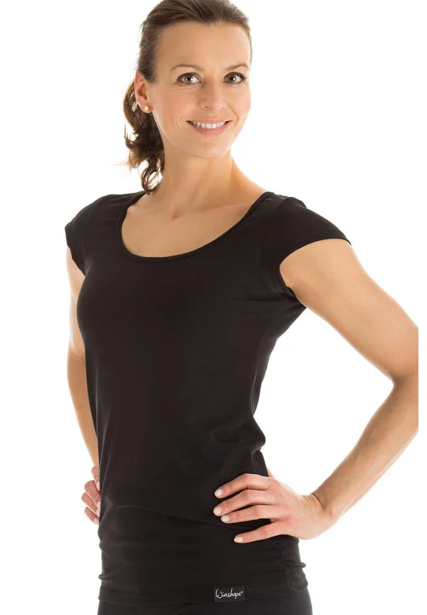 Print T-shirt - black