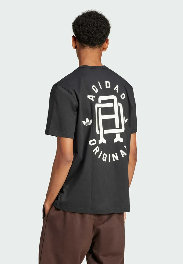Print T-shirt - black