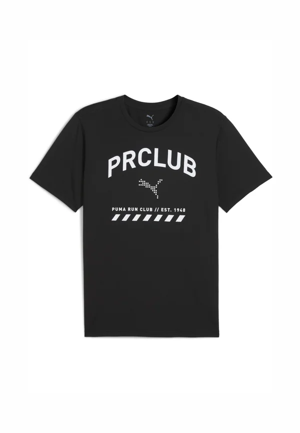 Print T-shirt - black