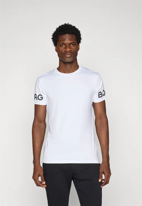 Print T-shirt - brilliant white