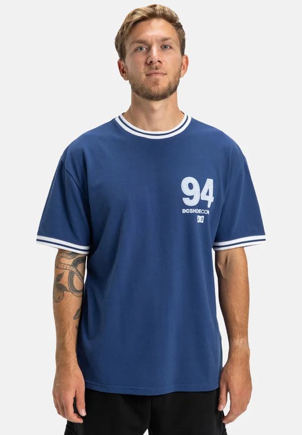 Print T-shirt - bsw estate blue