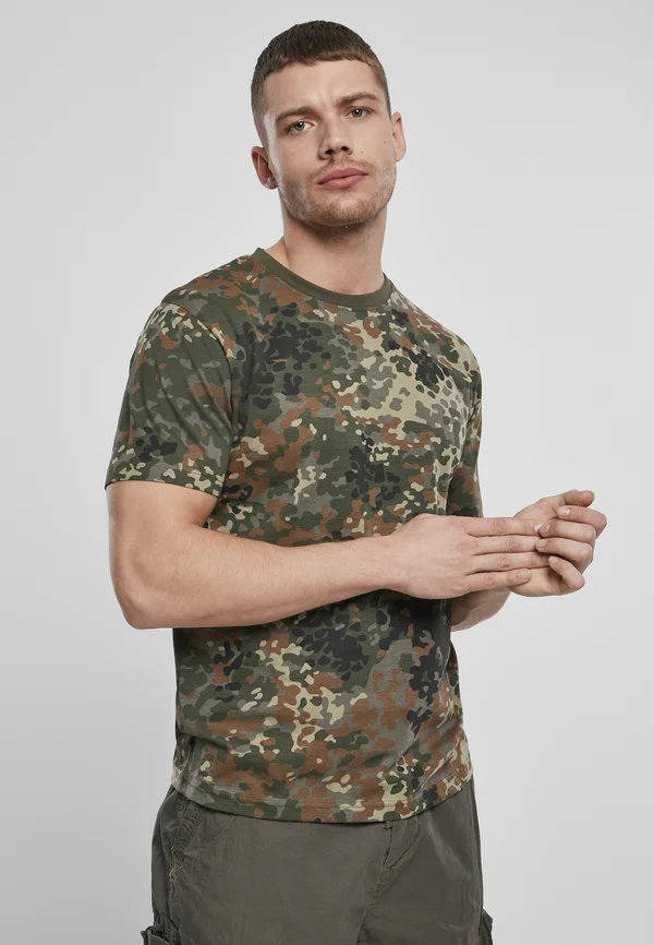 Print T-shirt - flecktarn