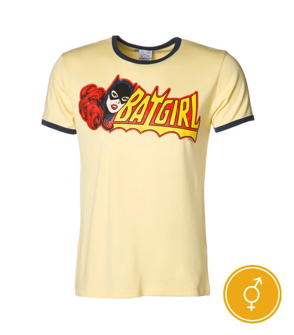 Print T-shirt - hellgelb