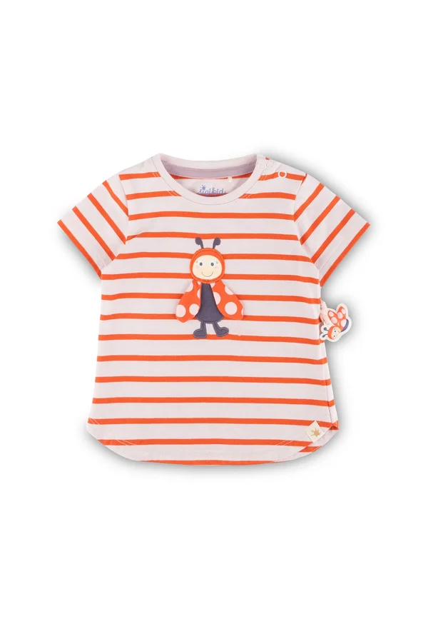 Print T-shirt - hellrosa rot