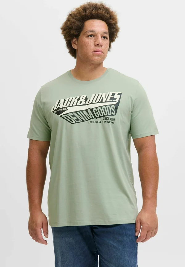 Print T-shirt - iceberg green