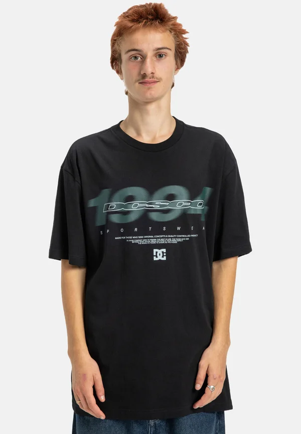 Print T-shirt - kvj black