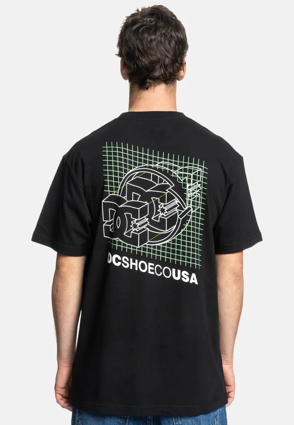 Print T-shirt - kvj black