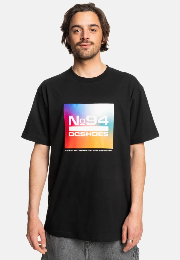 Print T-shirt - kvj black
