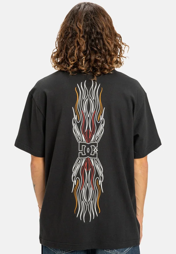 Print T-shirt - kvj black