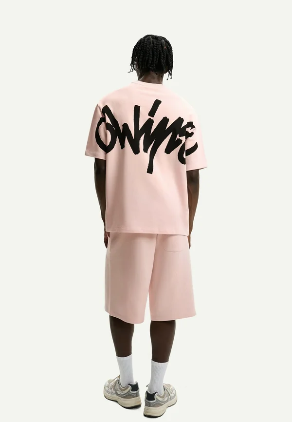 Print T-shirt - light pink