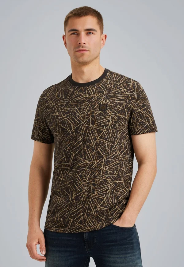 Print T-shirt - obsidian