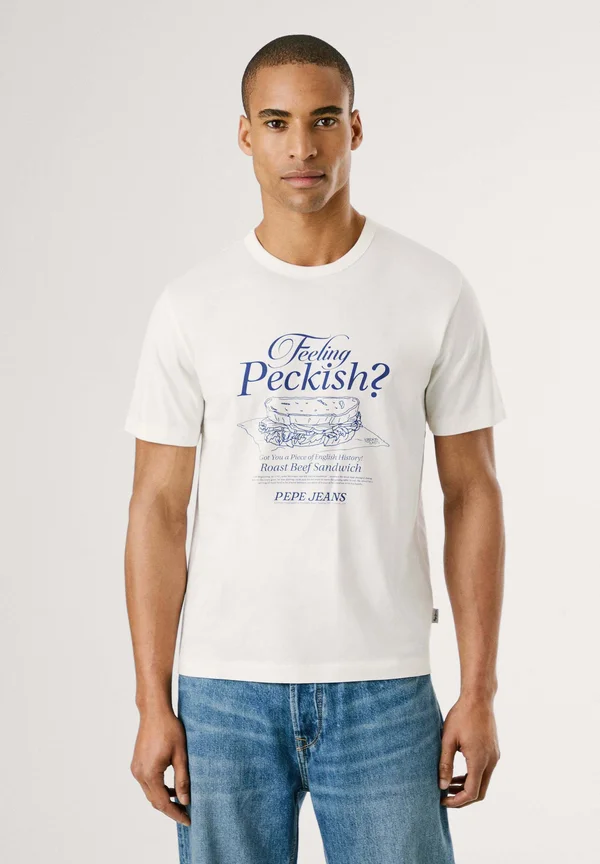 Print T-shirt - off white