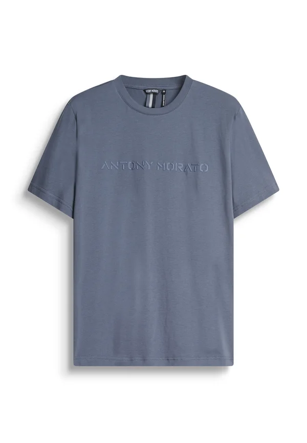 Print T-shirt - royal blue