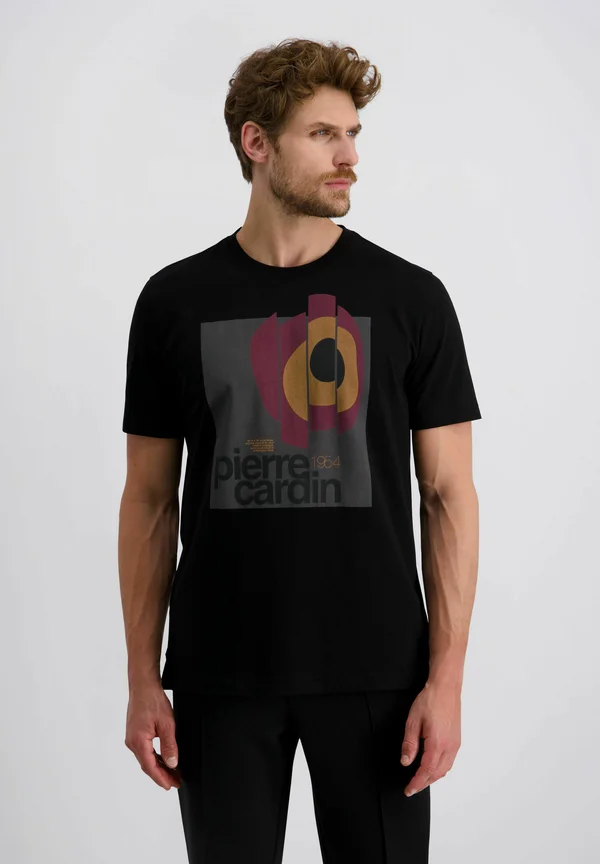 Print T-shirt - schwarz