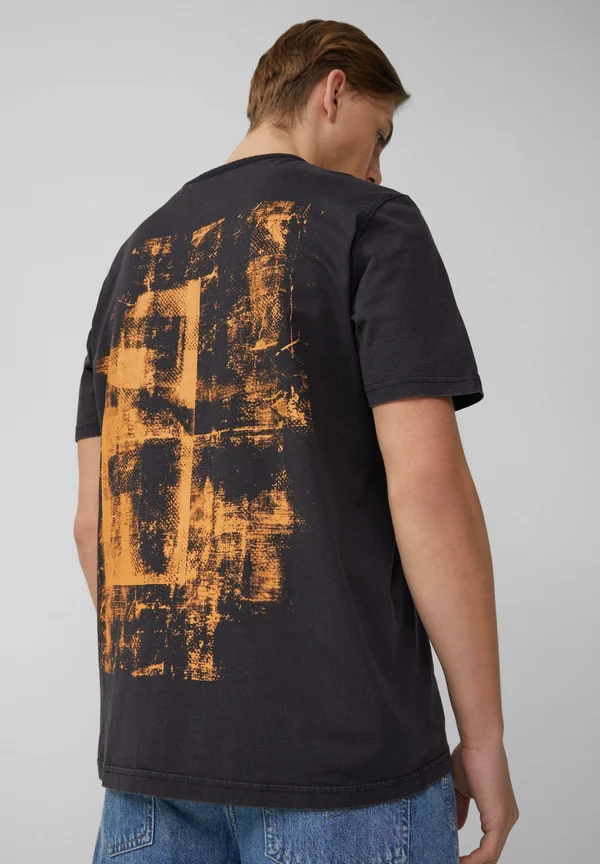 Print T-shirt - schwarz
