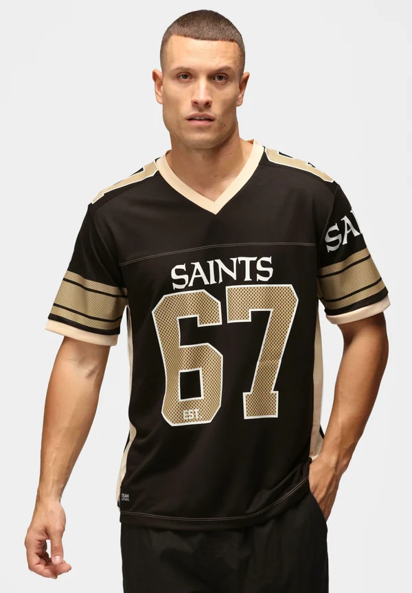 Print T-shirt - schwarz