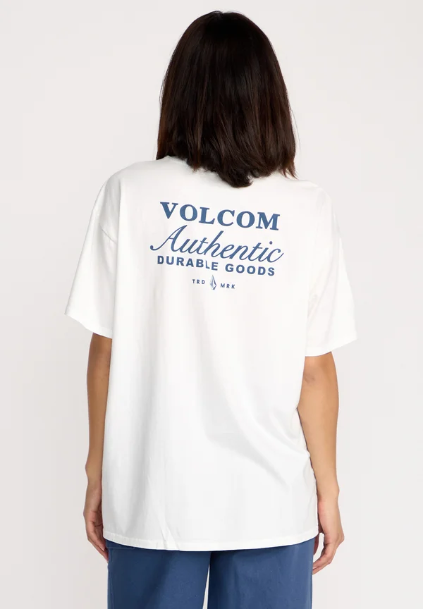 Print T-shirt - star white