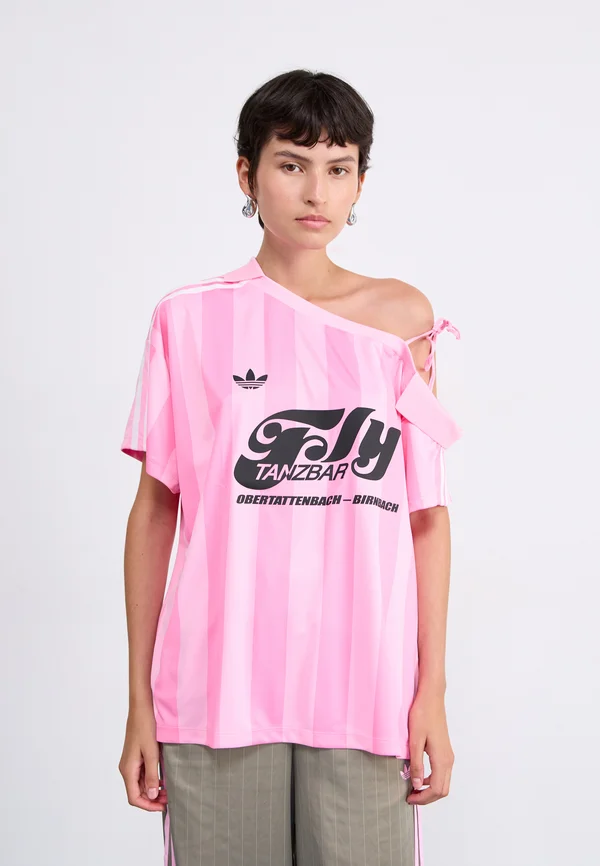 Print T-shirt - true pink