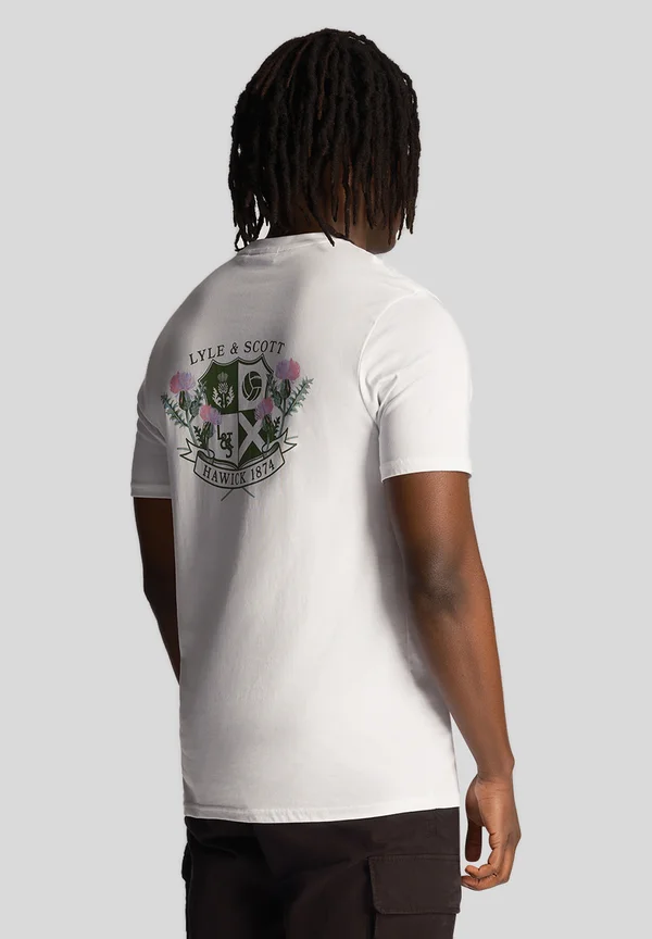 Print T-shirt - white