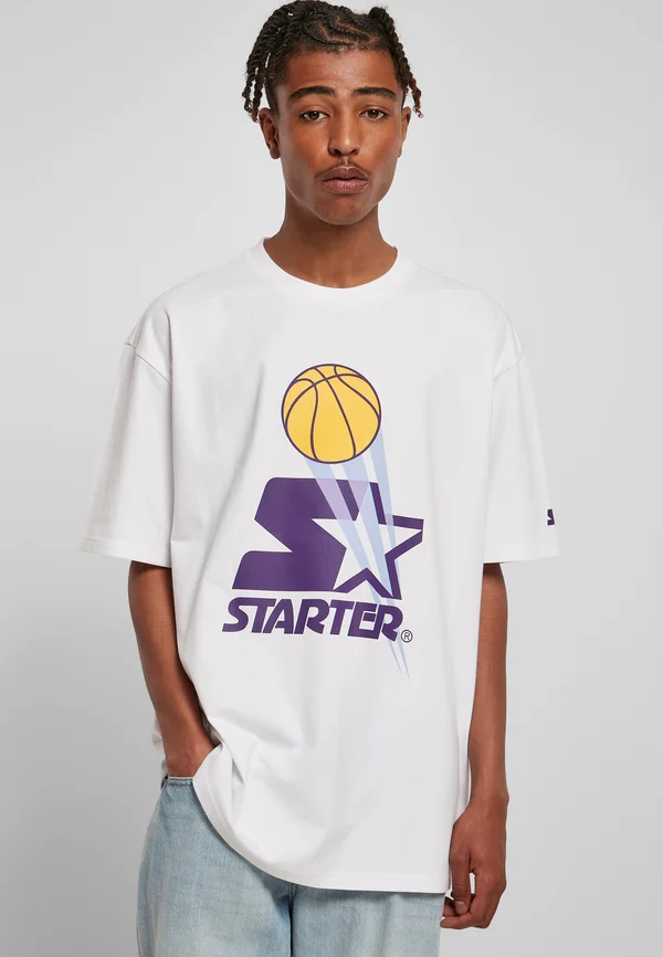 Print T-shirt - white