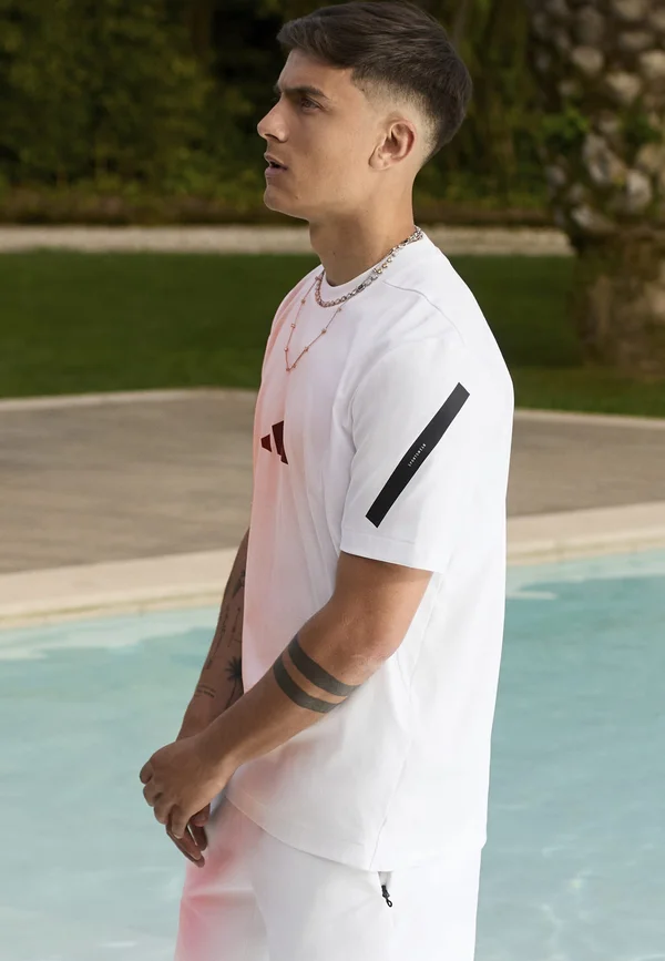 Print T-shirt - white