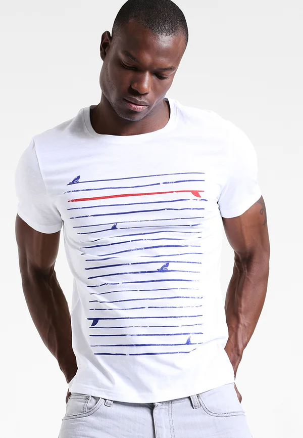 Print T-shirt - white