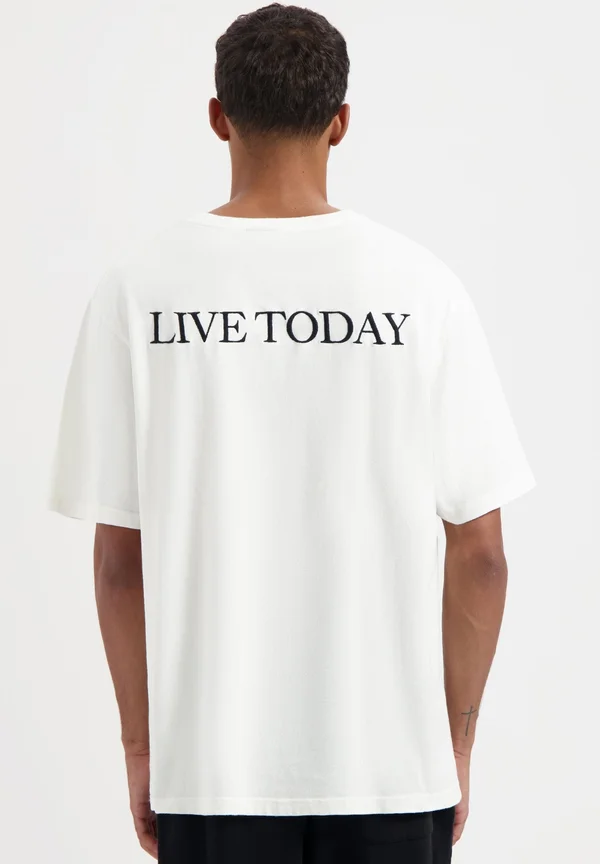 Print T-shirt - white