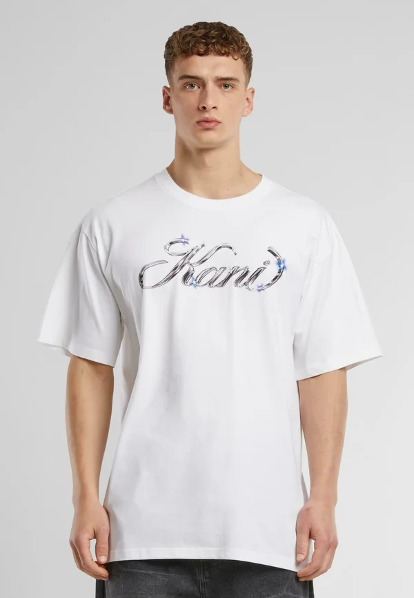 Print T-shirt - white