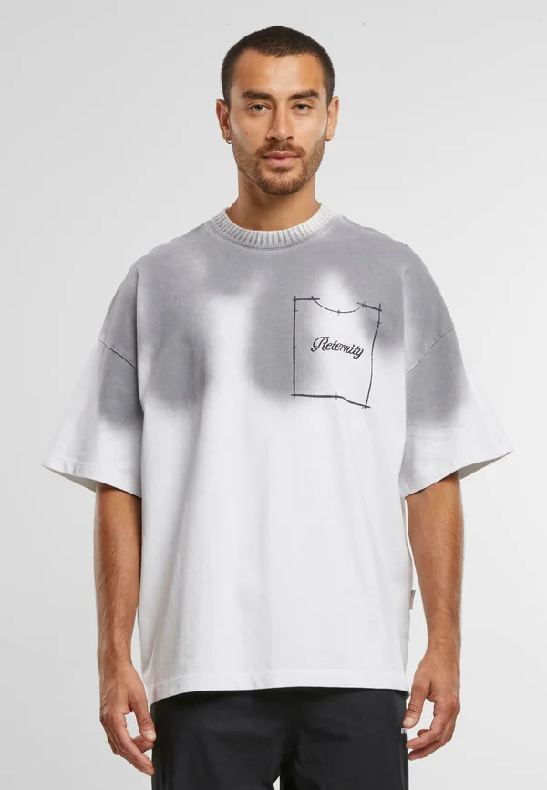 Print T-shirt - white