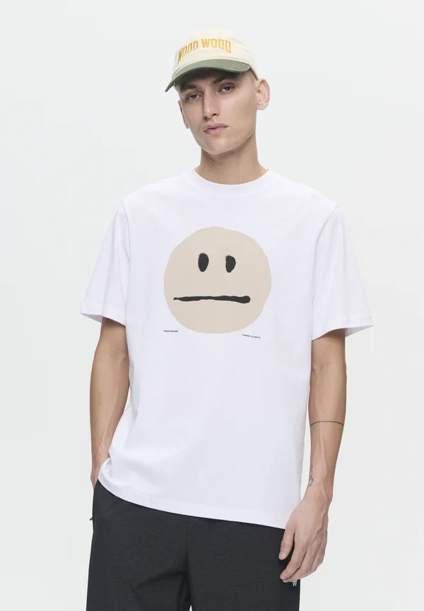 Print T-shirt - white