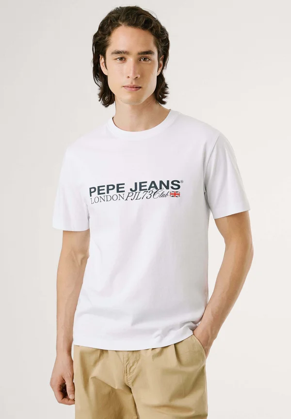 Print T-shirt - white