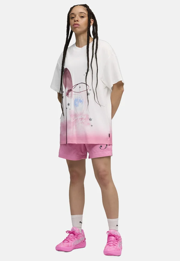 Print T-shirt - white