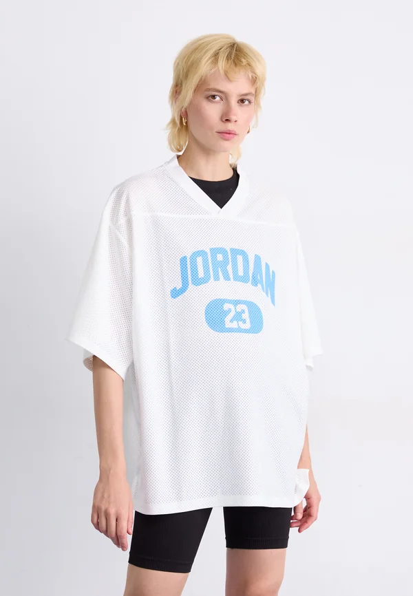 Print T-shirt - white/university blue