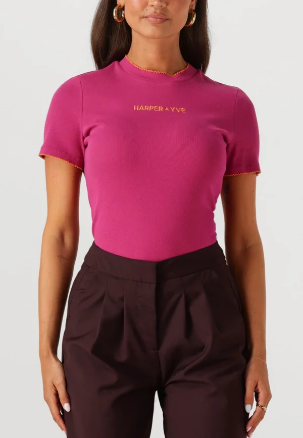 Print T-shirt - wild aster