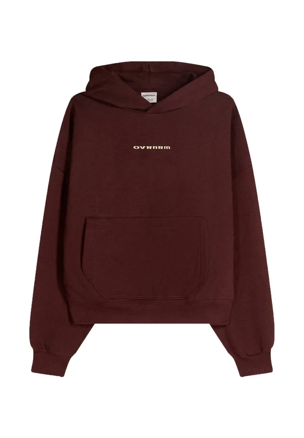 PRINTED BOXY FIT - Sweatshirt - dark brown