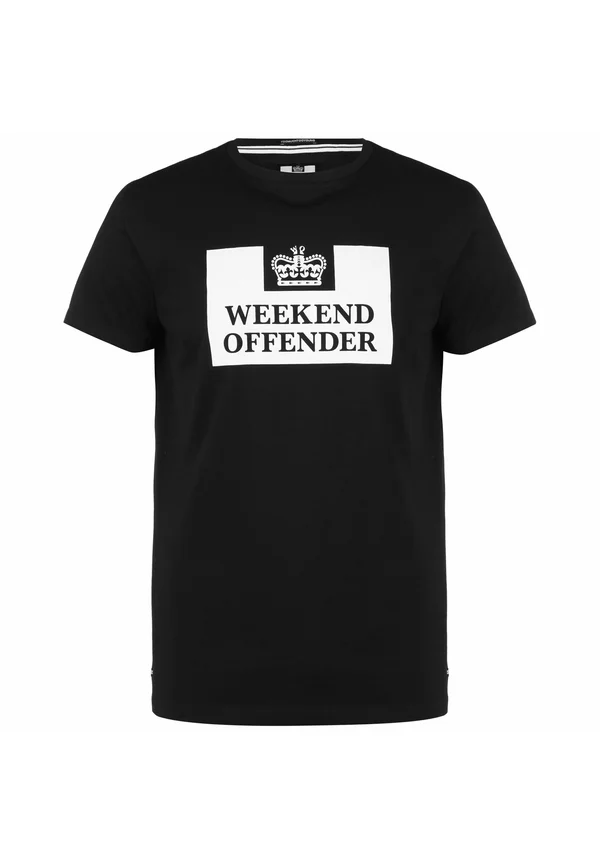 PRISON - Print T-shirt - black