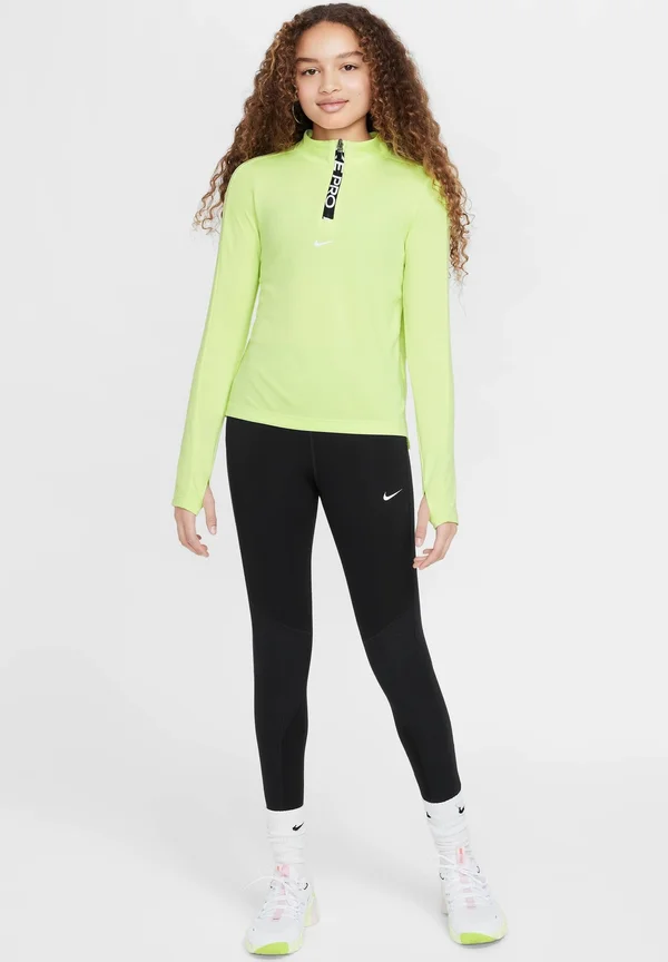 PRO - Long sleeved top - light lemon twist white