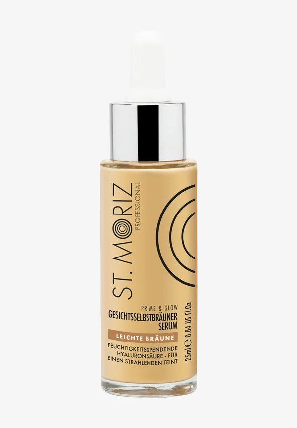 PROFESSIONAL SELBSTBRÄUNER SERUM GESICHT PRIME & GLOW - Serum - leichte bräune